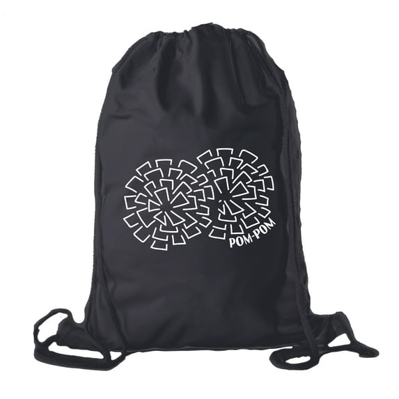 Cheerleading Backpacks, Cheer and Pom Drawstring Bags, Cheerleader Team Cinch Bags