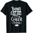 thumbnail image 1 of Cheerleading Cheerleader Football Gift T-Shirt, 1 of 3
