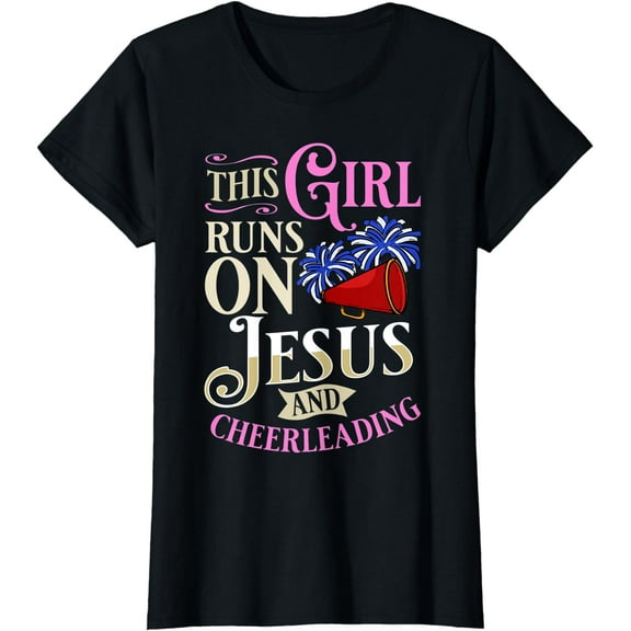 Cheerleading Cheerleader Girl Cheer T-Shirt