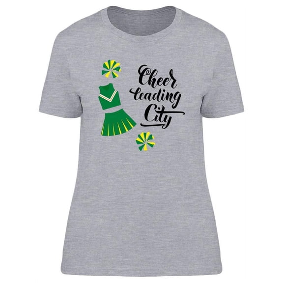 Cheerleading City T-Shirt Women -Image by Shutterstock, Female Medium