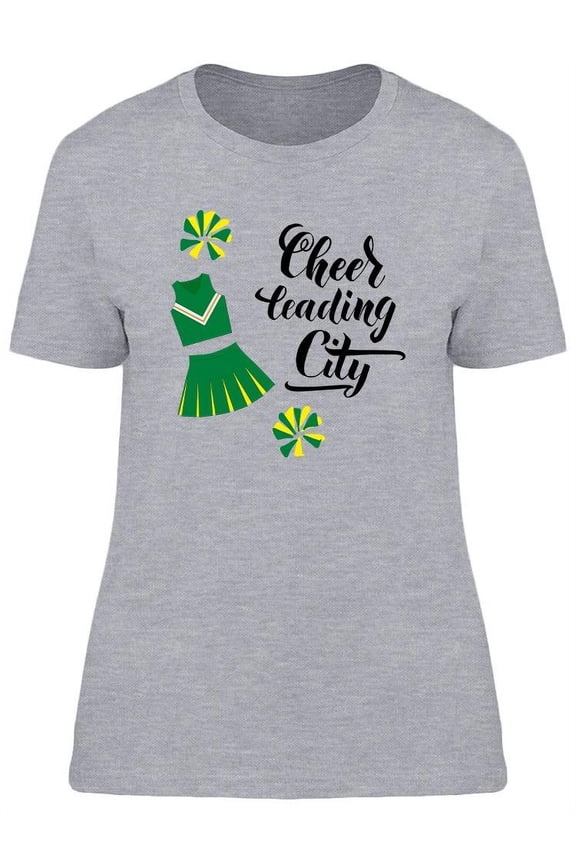 Cheerleading City T-Shirt Women -Image by Shutterstock, Female x-Large