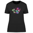 thumbnail image 1 of Cheerleading Colored Design T-Shirt Women -Image by Shutterstock, Female Large, 1 of 2