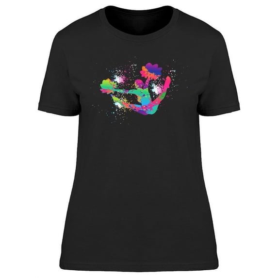 Cheerleading Colored Design T-Shirt Women -Image by Shutterstock, Female Large