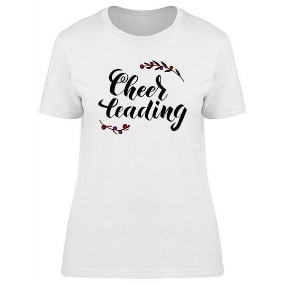 Cheerleading Design T-Shirt Women -Image by Shutterstock, Female 3X-Large