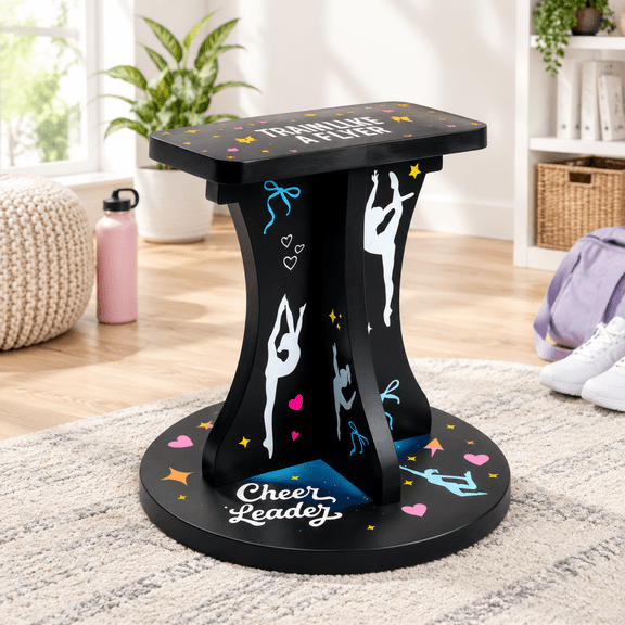 Cheerleading Flyer Balance Board for Stunt Practice, Core Strength, and Stability