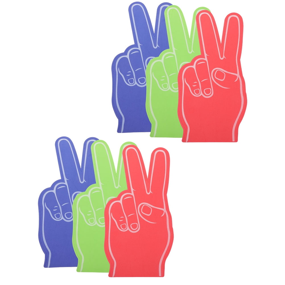 Cheerleading Foam Hand Finger Big Hands Pointer Soccer Games Sports
