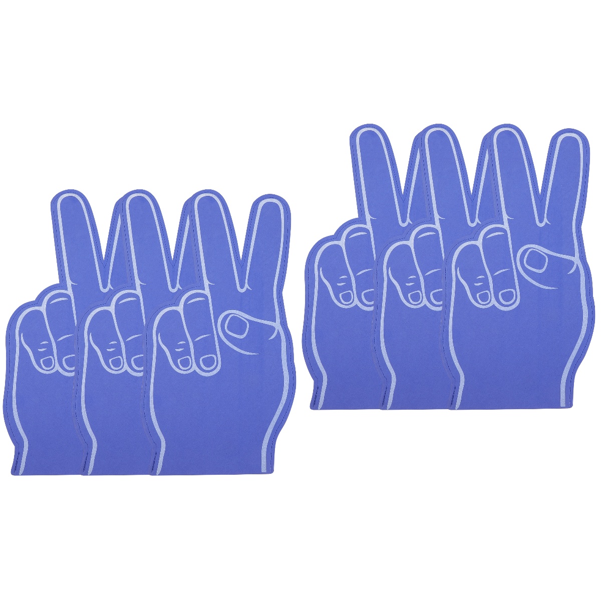 Cheerleading Foam Hand Finger Fingers Number 1 Noise Makers Party