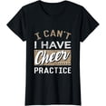 thumbnail image 1 of Cheerleading Girls Leopard Cheetah Print Cheer Mom T-Shirt Size S-5XL, 1 of 4