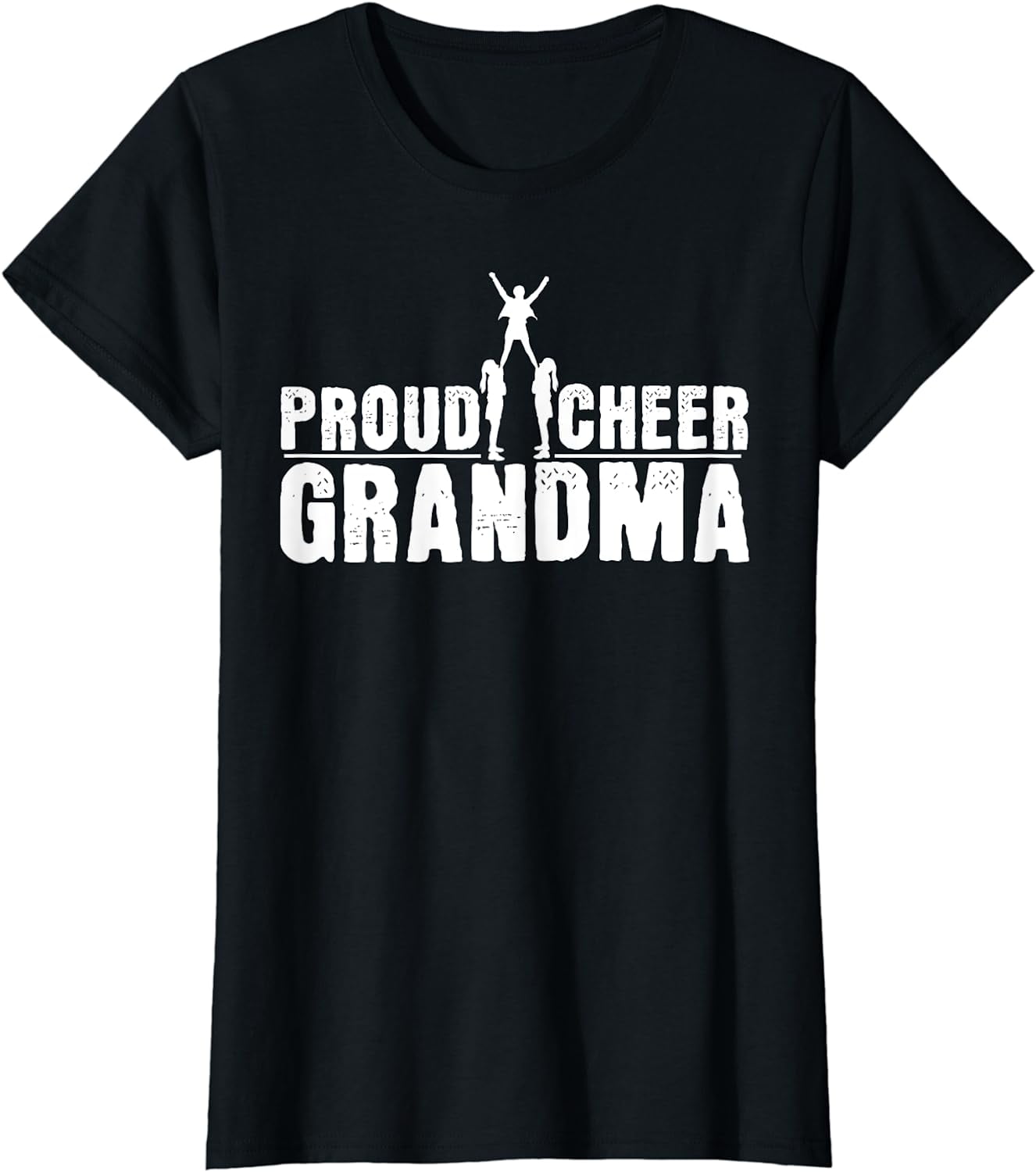 Cheerleading Grandma Cheerleader Grandmother T-Shirt - Walmart.com