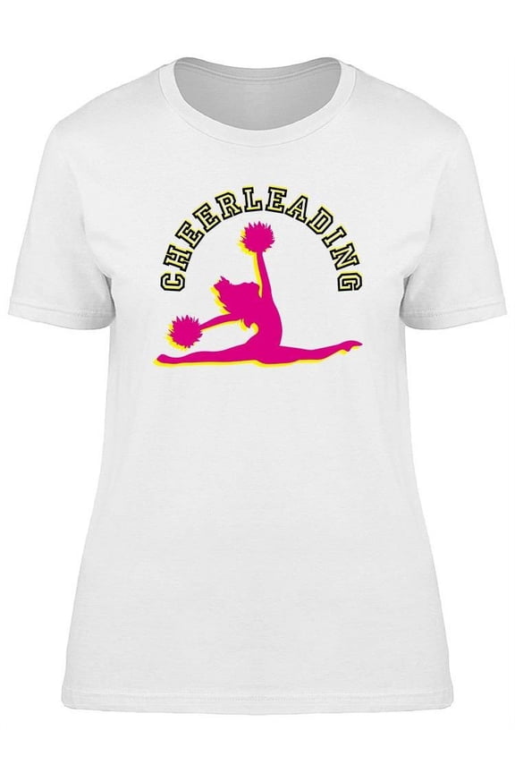 Cheerleading Graphic T-Shirt Women -Image by Shutterstock, Female Large