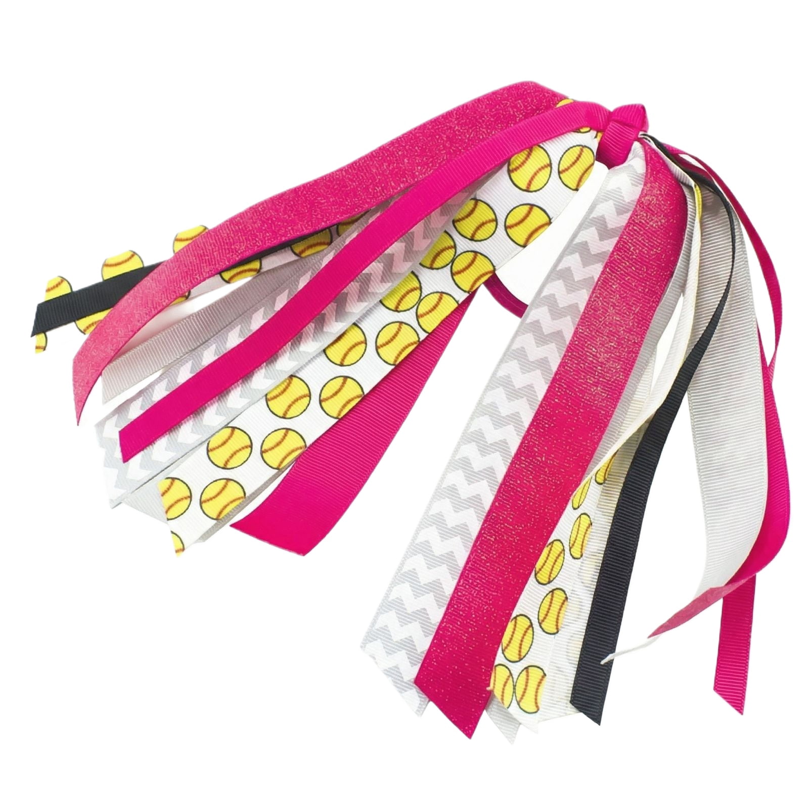 Internal Ribbon Set Cheerleading Hair Ribbons and Streamers for Sports Events, Athletic ...