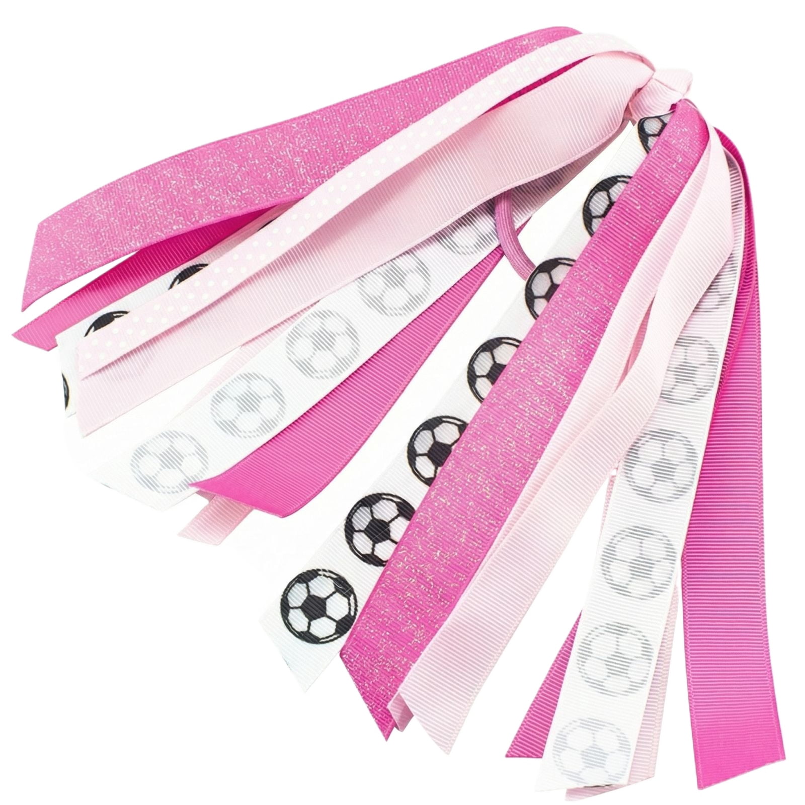 Cheerleading Hair Ribbons and Streamers for Sports Events, Athletic ...