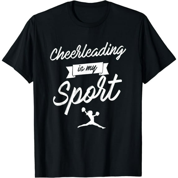 Cheerleading Is My Sports Cheerleader Cheering T-Shirt T-Shirt