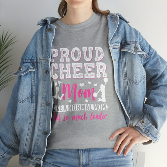 Cheerleading Mom Proud Cheer Mom Like Normal Mom T-Shirt