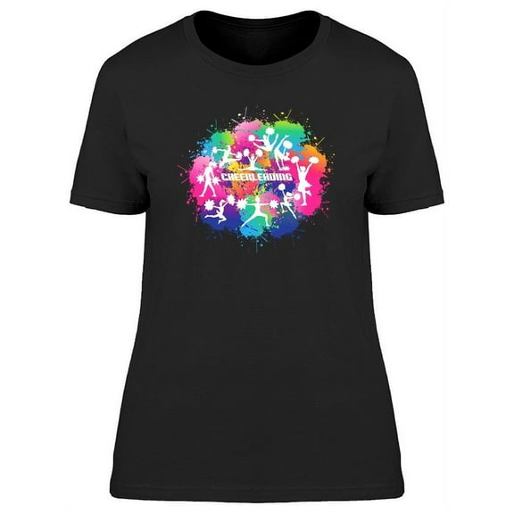 Cheerleading Moves T-Shirt Women -Image by Shutterstock, Female Large