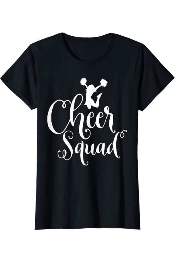 Cheerleading Shirts For Girls Cheer Squad Navy Blue