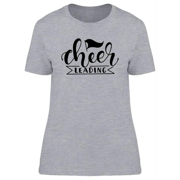Cheerleading With Flag T-Shirt Women -Image by Shutterstock, Female x-Large
