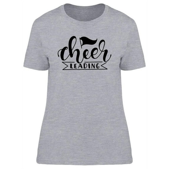 Cheerleading With Flag T-Shirt Women -Image by Shutterstock, Female x-Large