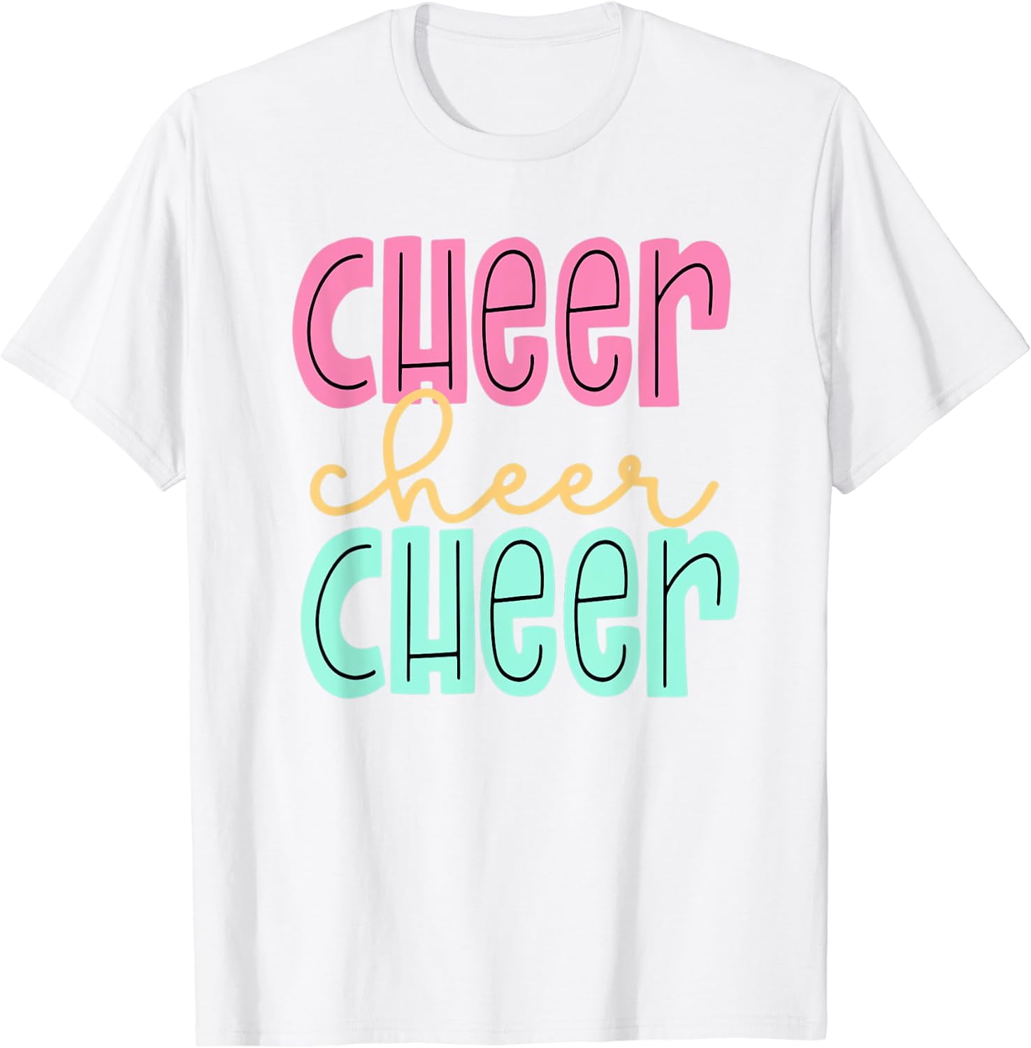 Cheerleading for Cheerleader Girl Teen Squad Cheer Practice T-Shirt ...