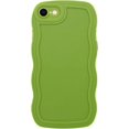 thumbnail image 1 of Cheeroll Soft Shell Back Cover Cell Phone Case for iPhone SE 2022, Green, 1 of 12