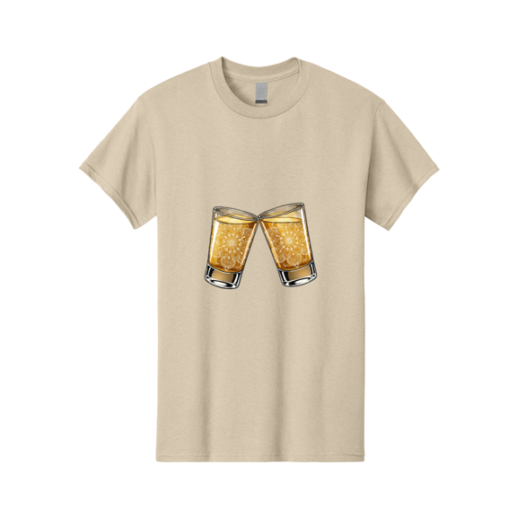 Cheers-4 Mens Graphic Tee, 100% Cotton, Casual Summer Wear BAA286