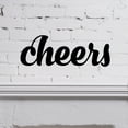 thumbnail image 1 of Cheers - Beautiful Solid Steel Home Decor Decorative Accent Metal Art Sign, 1 of 3