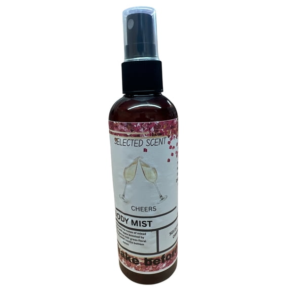 Cheers Body Mist 4 Oz Alcohol Free