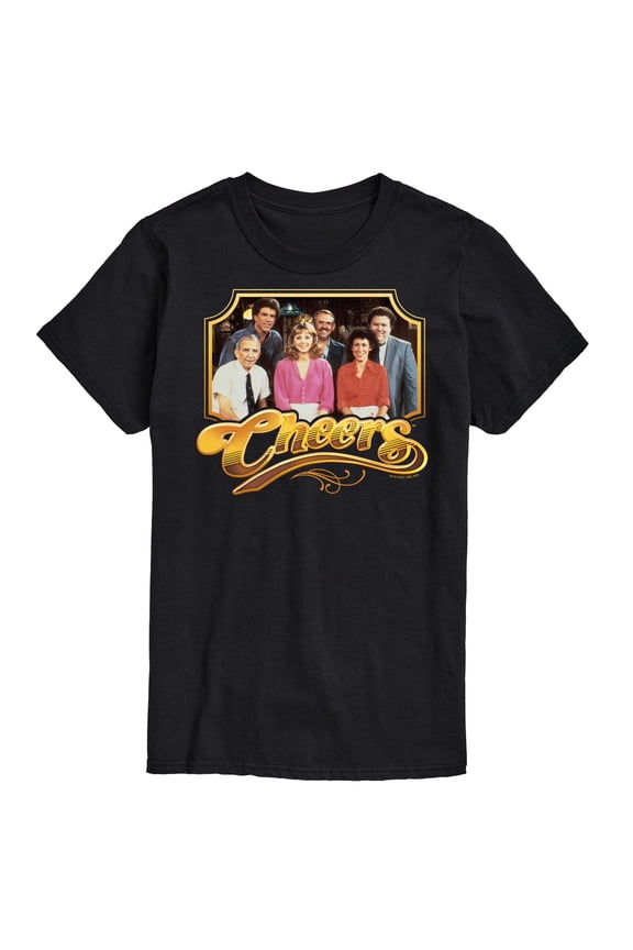- Cheers Cast - Men's Short Sleeve Graphic T-Shirt