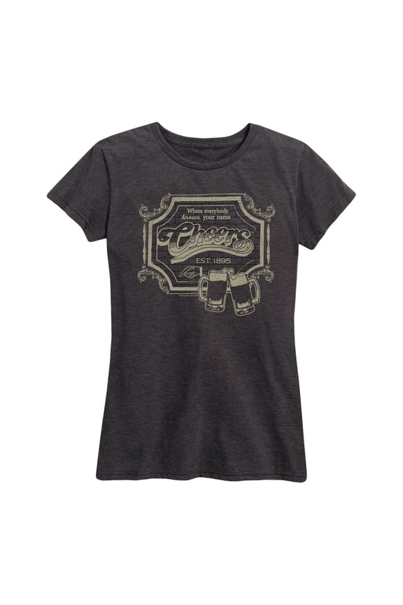 Cheers - Cheers Sign - Women's Short Sleeve Graphic T-Shirt