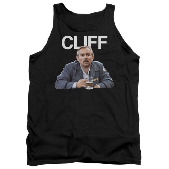 Cheers Cliff Adult Tank Top Black