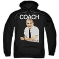 thumbnail image 1 of Cheers Coach Adult Pullover Hoodie Sweatshirt Black, 1 of 1