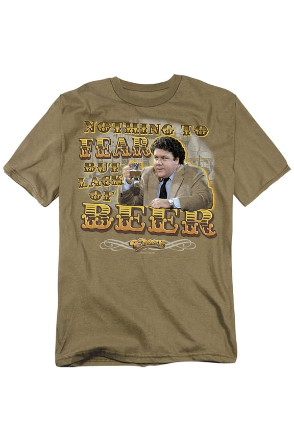 Men's Fear T-shirt Small Grey