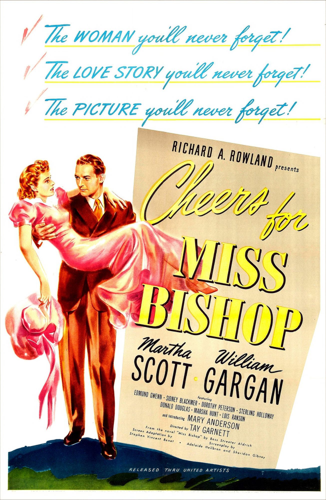 Cheers For Miss Bishop U Canvas Art -  (11 x 17)