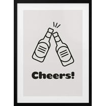 Cheers Framed Art Modern Wall Decor