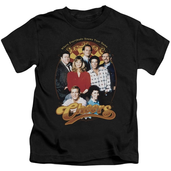 Cheers Group Shot Youth 18/1 T-Shirt Black