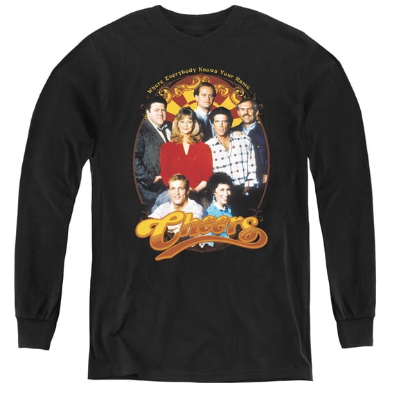 Cheers - Group Shot - Youth Long Sleeve Shirt - Medium