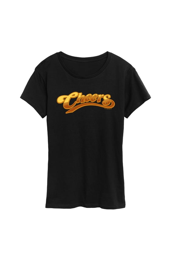 Cheers - Large Logo - Women's Short Sleeve Graphic T-Shirt