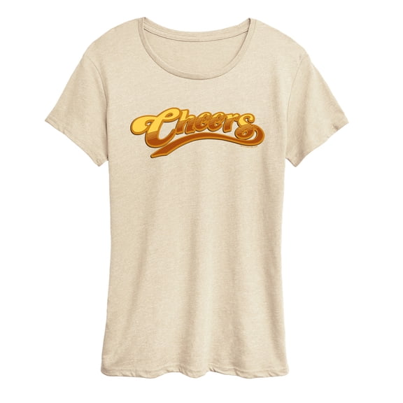 Cheers - Large Logo - Women's Short Sleeve Graphic T-Shirt