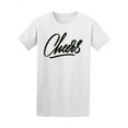 thumbnail image 1 of Cheers Lettering Quote T-Shirt Men -Image by Shutterstock, Male 3X-Large, 1 of 2