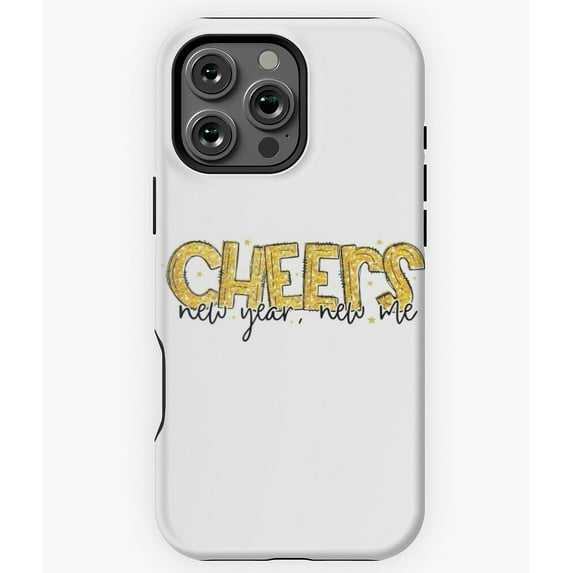 Cheers New Year New Me 2022 Designs Phone Case for iPhone 16 15 14 13 12 11 Pro Max