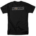 thumbnail image 1 of Cheers Norm! Adult 18/1 T-Shirt Black, 1 of 1