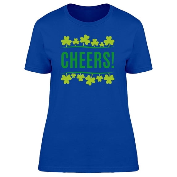 Cheers! Saint Patricks Clovers Tee Men's -Image by Shutterstock