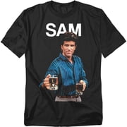 Cheers Sam Officially Licensed Adult T-Shirt XL