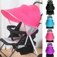 thumbnail image 1 of Cheers Stroller Sun Shade Sun Protection Sun Shade for Strollers Car Seats Pram Pushchair Buggy Stroller Sunshade Parasol Sun Rain Shade Canopy Cover Awning Anti UV, 1 of 7