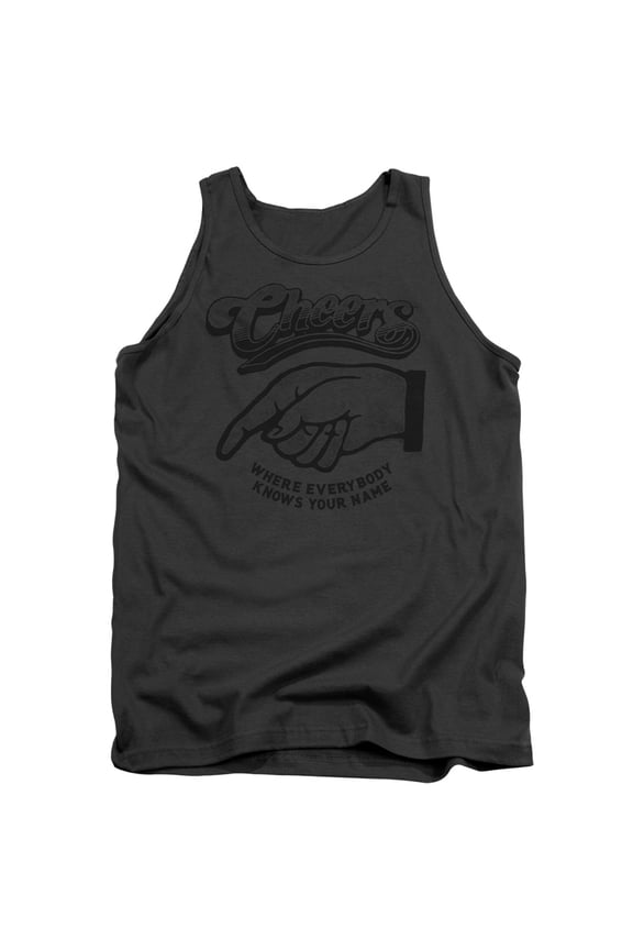 Cheers The Standard Adult Tank Top Charcoal