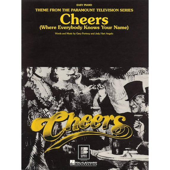 Cheers, Theme from (Where Everybody Knows Your Name) Easy Piano Sheet Music