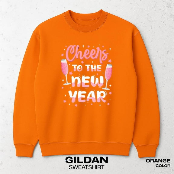 Cheers To The New Year 2026 Champagne New Years Eve Retro Party Sweatshirt