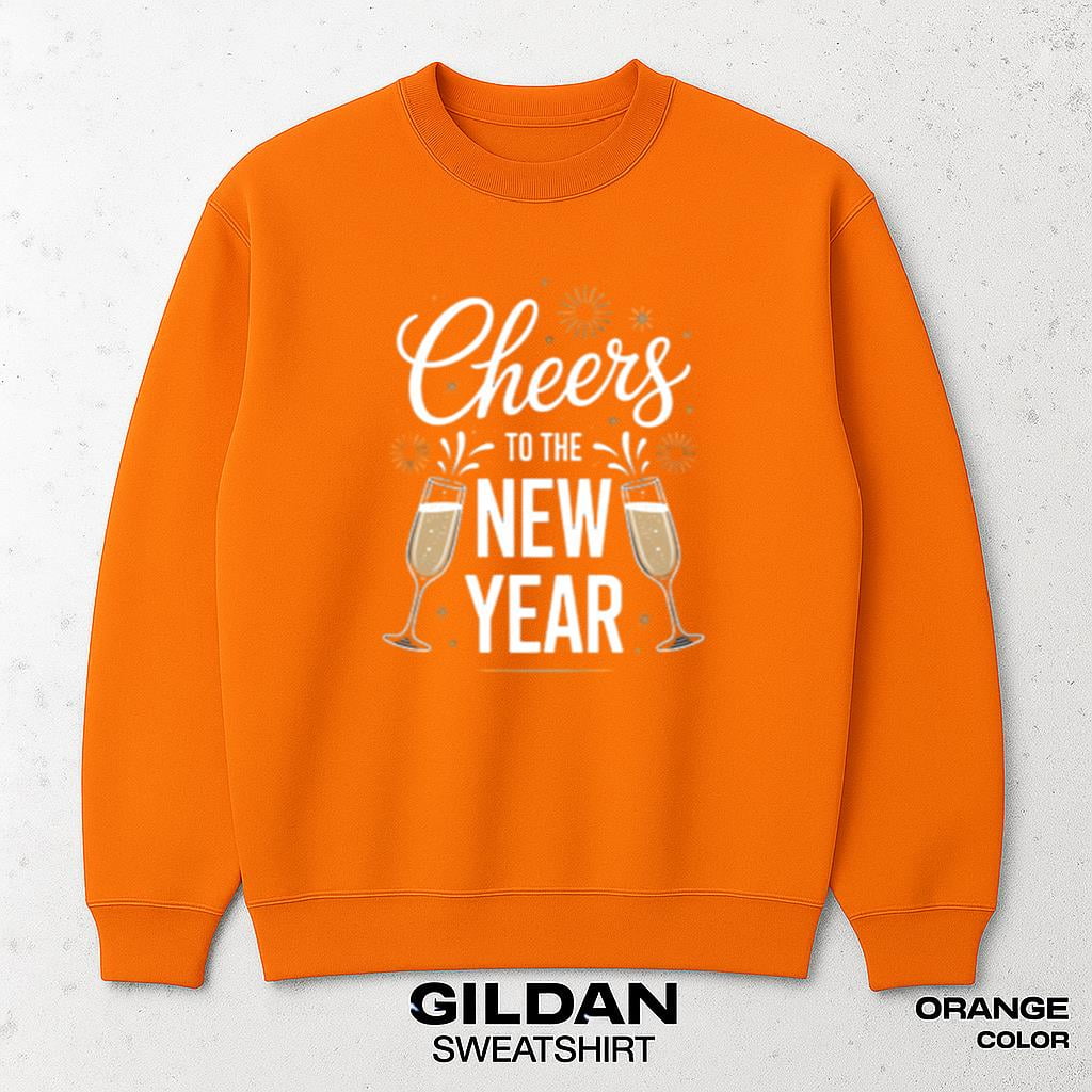 Cheers To The New Year Sweatshirt