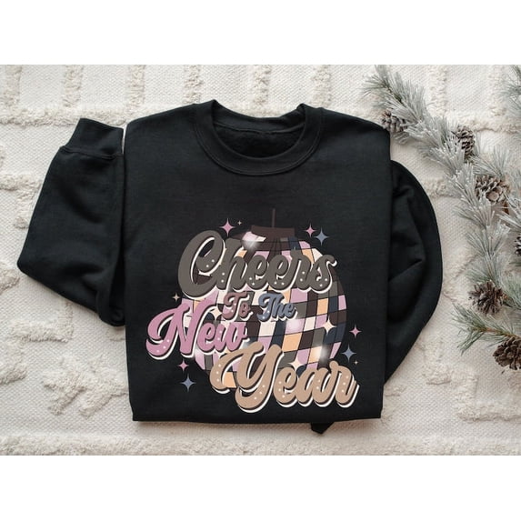 Cheers To The New Year Shirt,2024 Happy New Year Sweatshirt,Happy New Year Shirt, New Years Shirt, 2024 Christmas, Happy New Year Shirt