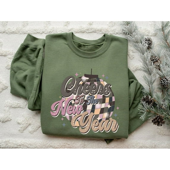 Cheers To The New Year Shirt,2024 Happy New Year Sweatshirt,Happy New Year Shirt, New Years Shirt, 2024 Christmas, Happy New Year Shirt